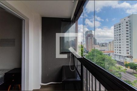 Studio para alugar com 30m², 1 quarto e sem vagaVaranda