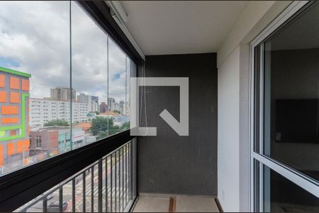 Studio para alugar com 30m², 1 quarto e sem vagaVaranda