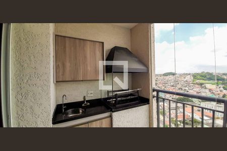 Sacada Gourmet de apartamento à venda com 2 quartos, 60m² em City Bussocaba, Osasco
