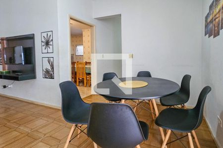Sala de apartamento para alugar com 3 quartos, 95m² em Balneario Cidade Atlantica, Guarujá