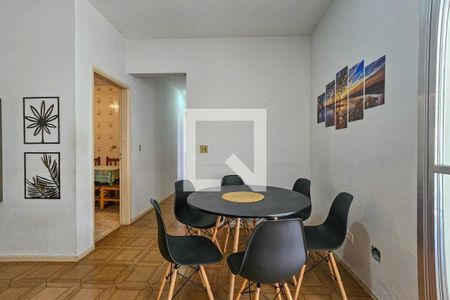 Sala de apartamento para alugar com 3 quartos, 95m² em Balneario Cidade Atlantica, Guarujá
