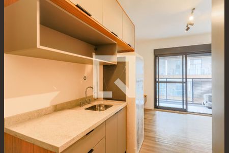 Studio para alugar com 25m², 1 quarto e sem vagaCozinha