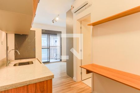 Studio para alugar com 25m², 1 quarto e sem vagaCozinha