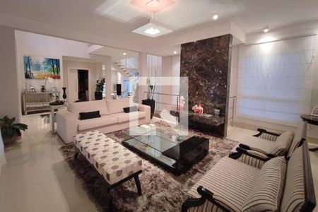 Sala de Estar de casa de condomínio à venda com 3 quartos, 540m² em Swiss Park, Campinas