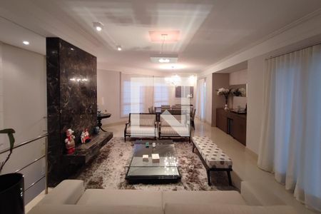 Sala de Estar de casa de condomínio à venda com 3 quartos, 540m² em Swiss Park, Campinas