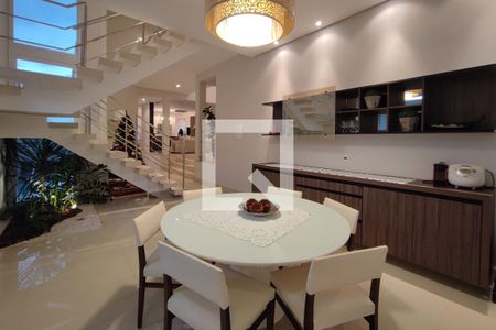 Sala de Jantar de casa de condomínio à venda com 3 quartos, 540m² em Swiss Park, Campinas