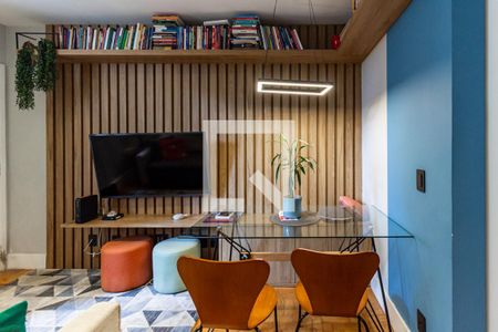 Sala de apartamento à venda com 1 quarto, 44m² em Santa Cecilia, São Paulo