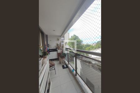 Sacada/Sala de apartamento à venda com 2 quartos, 69m² em Freguesia (Jacarepaguá), Rio de Janeiro