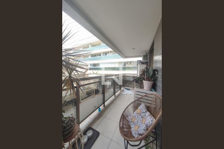 Sacada/Sala de apartamento à venda com 2 quartos, 69m² em Freguesia (Jacarepaguá), Rio de Janeiro
