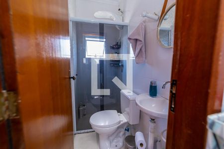 Casa de condomínio à venda com 86m², 2 quartos e 2 vagasBanheiro do Quarto 1