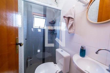 Casa de condomínio à venda com 86m², 2 quartos e 2 vagasBanheiro do Quarto 1