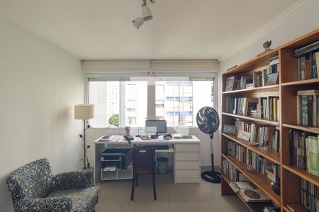 Escritório - Quarto Reversível de apartamento à venda com 2 quartos, 96m² em Santa Cecilia, São Paulo