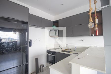 Cozinha de kitnet/studio para alugar com 1 quarto, 81m² em Brasilândia, São Gonçalo