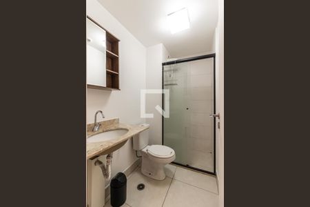 Studio para alugar com 26m², 1 quarto e sem vaga Studio para alugar com 26m², 1 quarto e sem vagaBanheiro