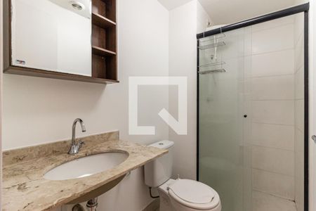 Studio para alugar com 26m², 1 quarto e sem vaga Studio para alugar com 26m², 1 quarto e sem vagaBanheiro