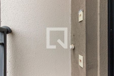 Varanda - Detalhe de kitnet/studio para alugar com 1 quarto, 26m² em Santa Ifigênia, São Paulo