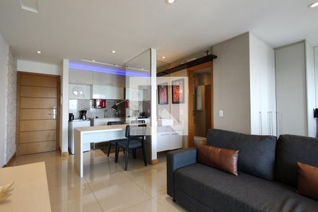 Sala de apartamento para alugar com 1 quarto, 37m² em Jacarepaguá, Rio de Janeiro