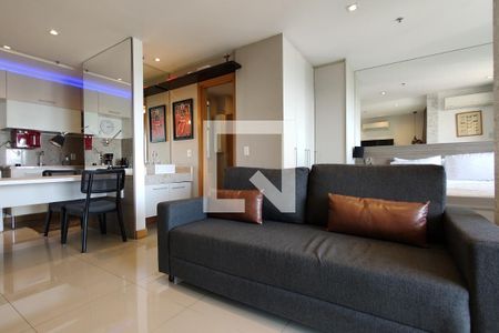 Apartamento para alugar com 37m², 1 quarto e 1 vagaSala