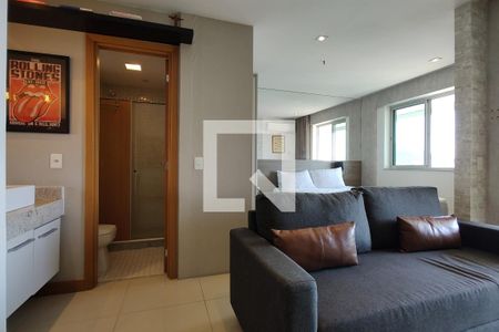 Sala de apartamento para alugar com 1 quarto, 37m² em Jacarepaguá, Rio de Janeiro