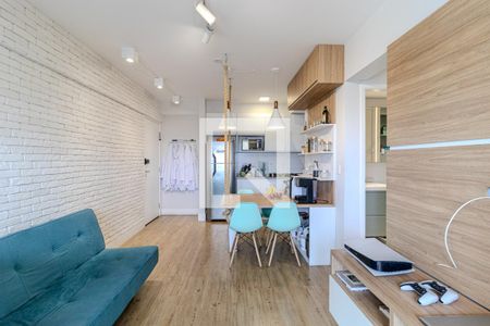 Sala de apartamento para alugar com 1 quarto, 42m² em Higienópolis, São Paulo