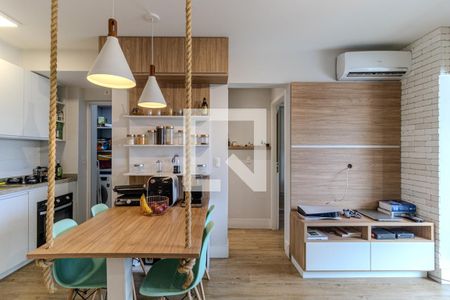 Sala de apartamento para alugar com 1 quarto, 42m² em Higienópolis, São Paulo
