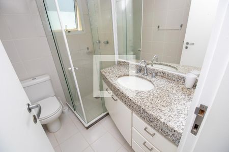 Apartamento à venda com 112m², 3 quartos e 2 vagasBanheiro quarto 3