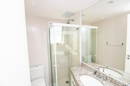 Apartamento à venda com 112m², 3 quartos e 2 vagasBanheiro quarto 3