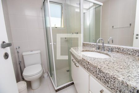 Apartamento à venda com 112m², 3 quartos e 2 vagasBanheiro quarto 3