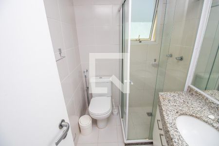 Apartamento à venda com 112m², 3 quartos e 2 vagasBanheiro quarto 3