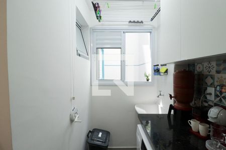 Sala/Cozinha/Área de Serviço de apartamento para alugar com 1 quarto, 27m² em Vila Dom Pedro Ii, São Paulo