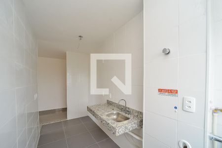 Apartamento para alugar com 44m², 2 quartos e 1 vagaCozinha e Área de Serviço