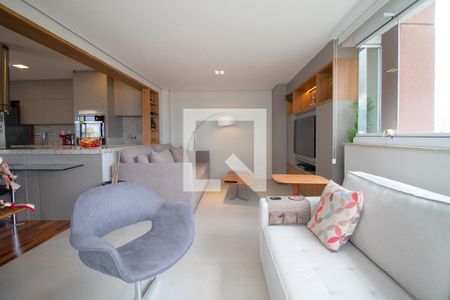 Sala de apartamento para alugar com 2 quartos, 89m² em Paraíso, São Paulo