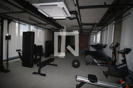 Studio para alugar com 31m², 0 quarto e sem vagaAcademia