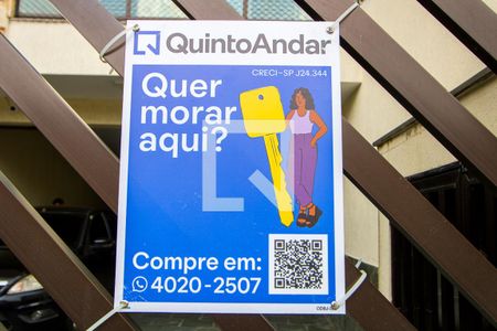 Apartamento à venda com 80m², 3 quartos e 2 vagasPlaquinha instalada na fachada