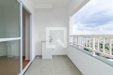 Sala - Varanda de apartamento para alugar com 2 quartos, 36m² em Vila das Belezas, São Paulo