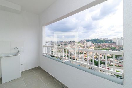Sala - Varanda de apartamento para alugar com 2 quartos, 36m² em Vila das Belezas, São Paulo