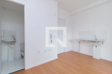 Sala - Cozinha de apartamento para alugar com 2 quartos, 36m² em Vila das Belezas, São Paulo