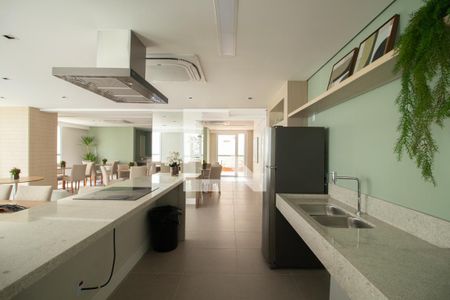 Studio para alugar com 26m², 1 quarto e sem vaga Studio para alugar com 26m², 1 quarto e sem vagaÁrea comum - Salão de festas