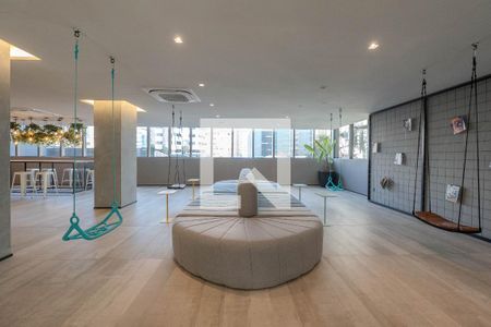 Studio para alugar com 27m², 1 quarto e sem vagaÁrea comum - Salão de festas