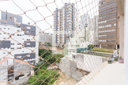 Vista Sala de apartamento à venda com 1 quarto, 77m² em Bela Vista, Porto Alegre