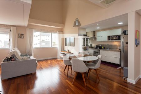 Sala de apartamento à venda com 1 quarto, 77m² em Bela Vista, Porto Alegre