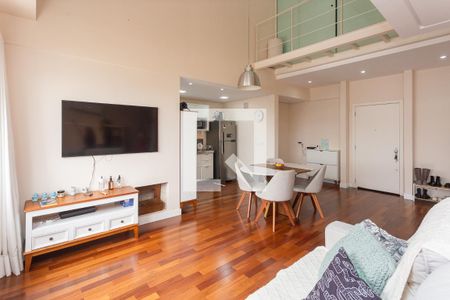 Sala de apartamento à venda com 1 quarto, 77m² em Bela Vista, Porto Alegre