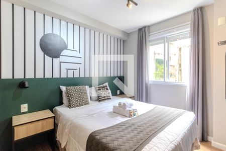 Studio para alugar com 28m², 1 quarto e sem vagaQuarto