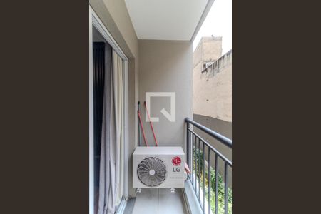 Studio para alugar com 28m², 1 quarto e sem vagaVaranda