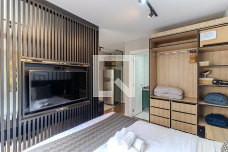 Studio para alugar com 28m², 1 quarto e sem vagaQuarto