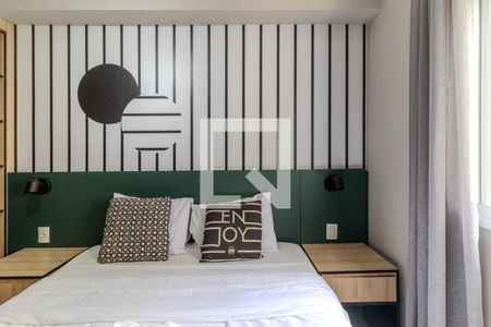 Studio para alugar com 28m², 1 quarto e sem vagaQuarto