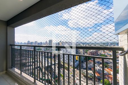 Varanda da Sala de apartamento à venda com 2 quartos, 40m² em Vila Prudente, São Paulo