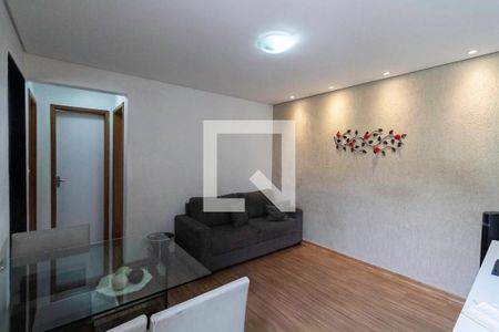 Sala  de apartamento para alugar com 2 quartos, 48m² em Maria Helena , Ribeirão das Neves
