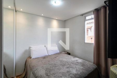 Quarto 1 de apartamento para alugar com 2 quartos, 48m² em Maria Helena , Ribeirão das Neves