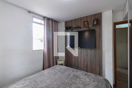 Quarto 1 de apartamento para alugar com 2 quartos, 48m² em Maria Helena , Ribeirão das Neves